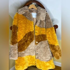 New without Tags Faux Fur Coat (70s style)